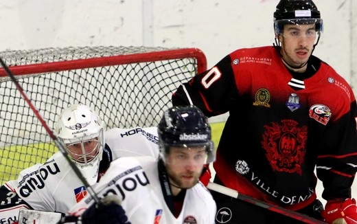 Photo hockey Ligue Magnus - Ligue Magnus : 9ème journée : Nice vs Angers  - Les Ducs enchaînent chez les Aigles