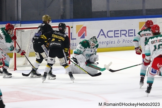 Photo hockey Ligue Magnus - Ligue Magnus : 9ème journée : Rouen vs Anglet - Les Dragons enchainent sans convaincre. Photo hockey Ligue Magnus - Ligue Magnus : 9ème journée : Rouen vs Anglet - Les Dragons enchainent sans convaincre.