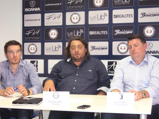 Photo hockey Ligue Magnus - Ligue Magnus : Angers  (Les Ducs) - Angers, conférence de presse
