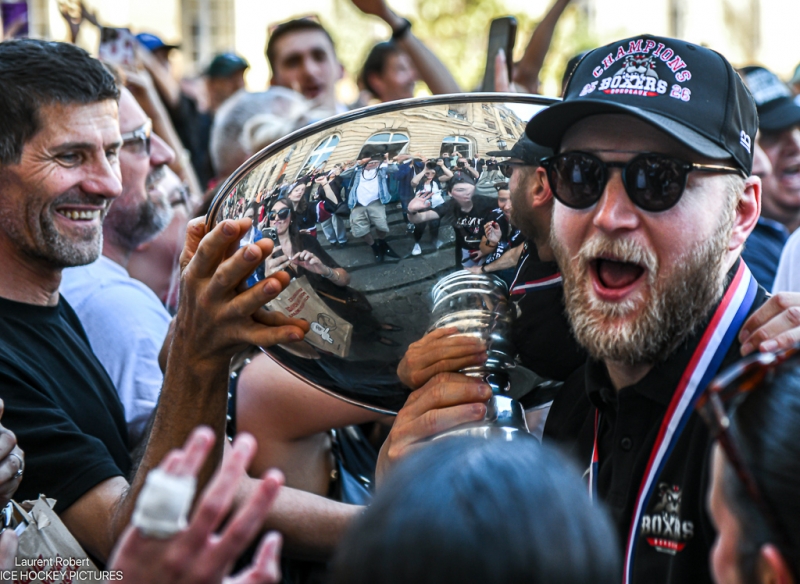 Photo hockey Ligue Magnus - Ligue Magnus - Bordeaux fête ses HEROS !