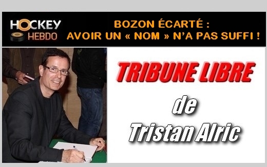 Photo hockey Ligue Magnus - Ligue Magnus - BOZON ÉCARTÉ : AVOIR UN « NOM » N’A PAS SUFFI !
