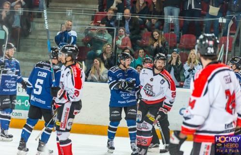Photo hockey Ligue Magnus - Ligue Magnus : demi-finale, match 2 : Gap  vs Bordeaux - LM : Les Boxers répliquent