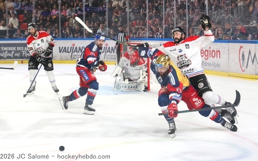 Photo hockey Ligue Magnus - Ligue Magnus - Finale - Match 2 : Grenoble  vs Bordeaux - Grenoble égalise en fusillade !