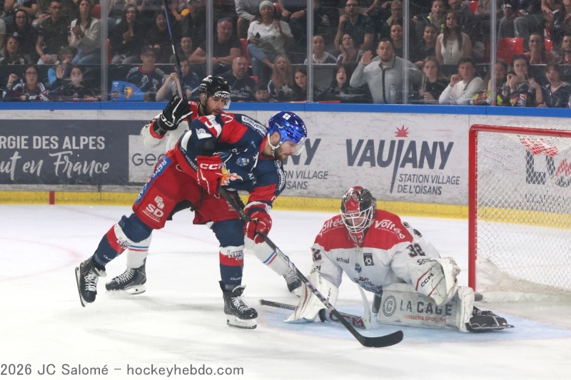 Photo hockey Ligue Magnus - Ligue Magnus - Finale - Match 2 : Grenoble  vs Bordeaux - Grenoble égalise en fusillade !