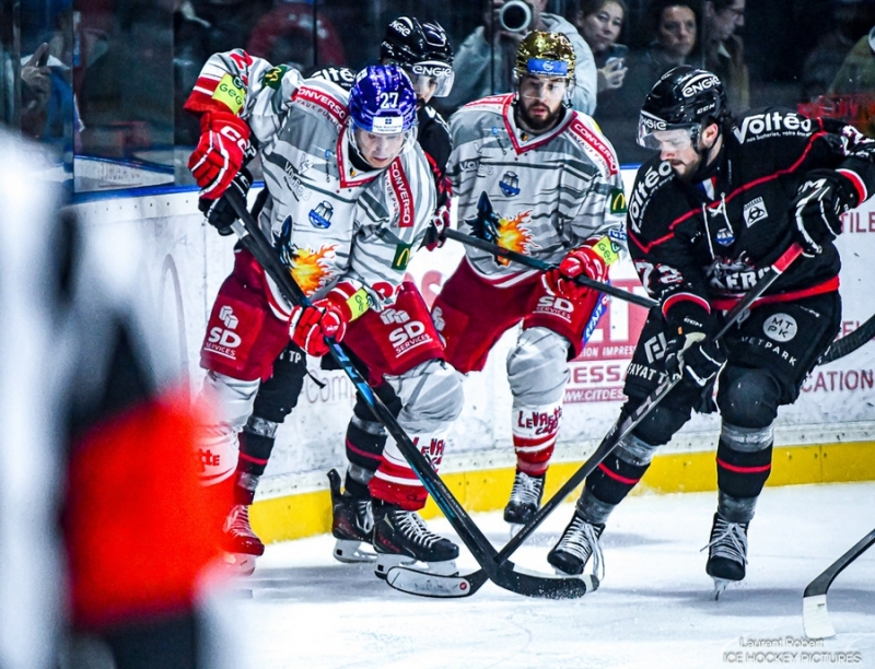 Photo hockey Ligue Magnus - Ligue Magnus - Finale - Match 4 : Bordeaux vs Grenoble  - À un succès du titre !