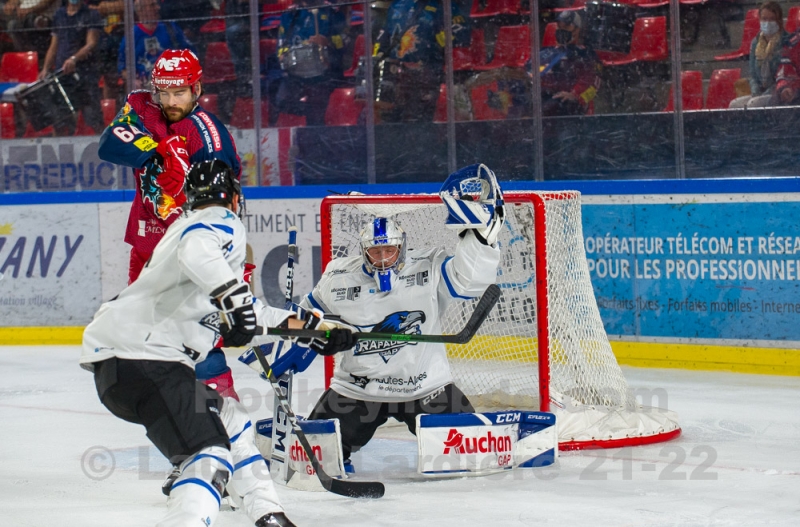 Photo hockey Ligue Magnus - Ligue Magnus : Grenoble  (Les Brûleurs de Loups) - Grenoble - Gap : 5-2, fois deux 