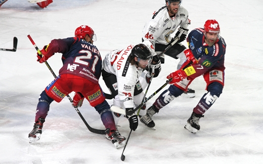 Photo hockey Ligue Magnus - Ligue Magnus - Plutôt entraînement qu’amical !