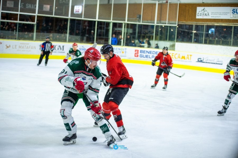 Photo hockey Ligue Magnus - Ligue Magnus - Poule de Maintien - J2 : Chamonix  vs Anglet - Un duel tendu, une victoire précieuse pour Chamonix