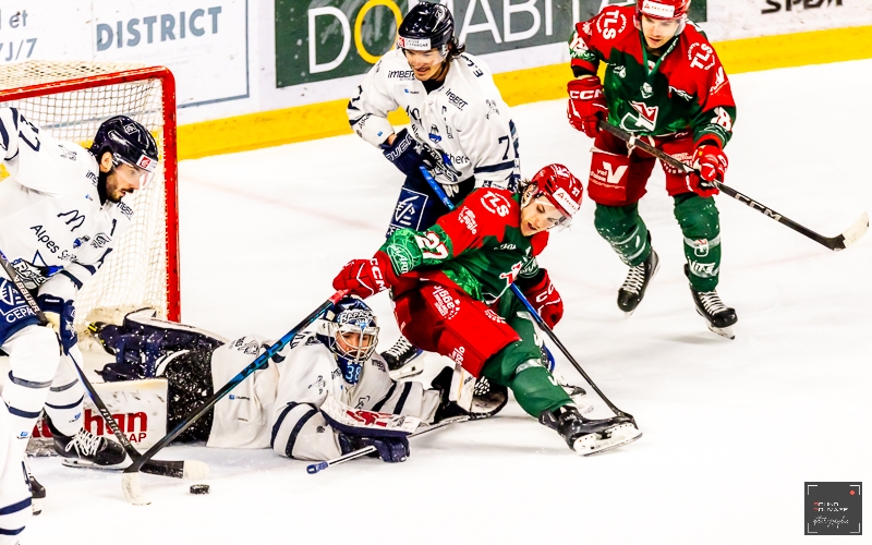Photo hockey Ligue Magnus - Ligue Magnus - Poule de Maintien - J6 : Cergy-Pontoise vs Gap  - Un seul petit point pour la dernière d’un grand capitaine