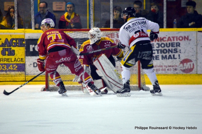 Photo hockey Ligue Magnus - Ligue Magnus : poule de maintien, 3ème journée : Dijon  vs Nice - LM : Dijon presque sauvé