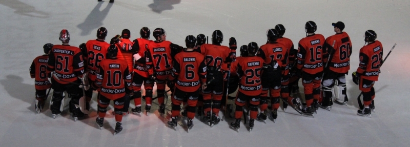 Photo hockey Ligue Magnus - Ligue Magnus : poule de maintien, 5ème journée : Epinal  vs Chamonix  - Juste un au revoir ?