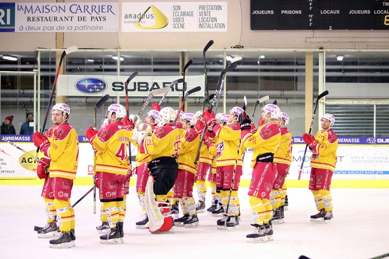 Photo hockey Ligue Magnus - Ligue Magnus : poule de maintien, 6ème journée : Chamonix / Morzine vs Dijon  - LM : Ultime souffrance !