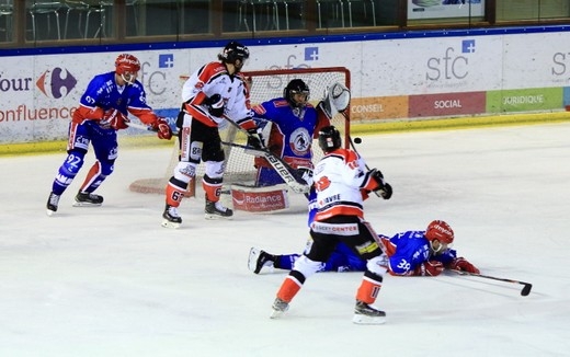 Photo hockey Ligue Magnus - Ligue Magnus : quart de finale, match 4 : Lyon vs Bordeaux - LM : Des Lions décevants