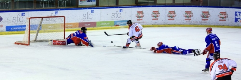 Photo hockey Ligue Magnus - Ligue Magnus : quart de finale, match 4 : Lyon vs Bordeaux - LM : Des Lions décevants