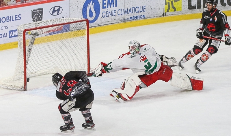 Photo hockey Ligue Magnus - Ligue Magnus - Quart de finale match 4 : Amiens  vs Cergy-Pontoise - Amiens égalise face à Cergy
