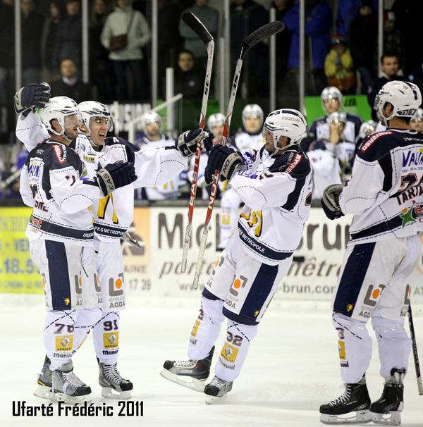 Photo hockey Ligue Magnus - Ligue Magnus, 10ème journée : Villard-de-Lans vs Grenoble  - Grenoble respire