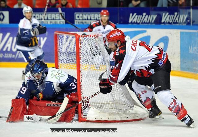 Photo hockey Ligue Magnus - Ligue Magnus, 15ème journée : Grenoble  vs Neuilly/Marne - Brûleurs - Bisons : à vaincre sans péril....