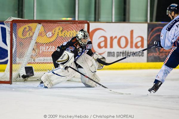 Photo hockey Ligue Magnus - Ligue Magnus: 15ème journée : Strasbourg  vs Angers  - A 52 secondes de l