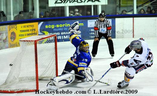 Photo hockey Ligue Magnus - Ligue Magnus: 15ème journée : Villard-de-Lans vs Grenoble  - Un derby de feu