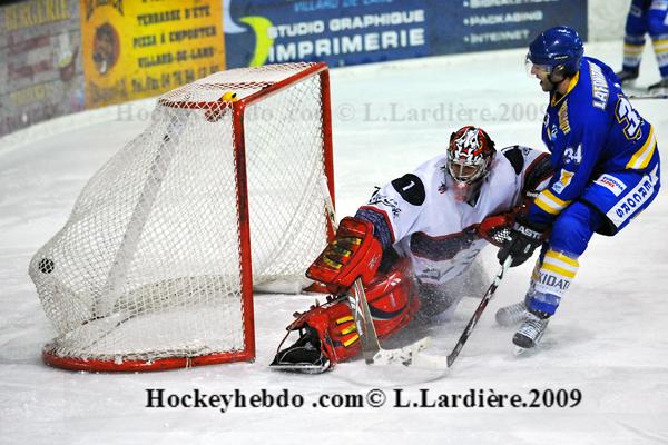 Photo hockey Ligue Magnus - Ligue Magnus: 15ème journée : Villard-de-Lans vs Grenoble  - Un derby de feu