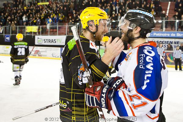 Photo hockey Ligue Magnus - Ligue Magnus, 15ème journée : Strasbourg  vs Caen  - La bonne résolution de ce début d\