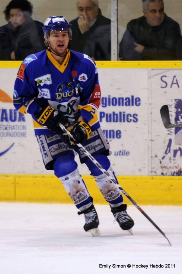Photo hockey Ligue Magnus - Ligue Magnus, 16ème journée : Dijon  vs Gap  - Les Rapaces embrochés sur la lance ducale