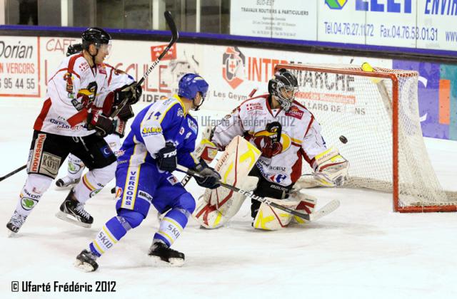 Photo hockey Ligue Magnus - Ligue Magnus, 16ème journée : Villard-de-Lans vs Morzine-Avoriaz - Villard fait jeu égal mais perd...