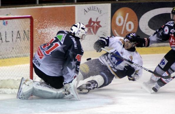 Photo hockey Ligue Magnus - Ligue Magnus, 17ème journée : Amiens  vs Chamonix  - Fin de disette au Coliséum !