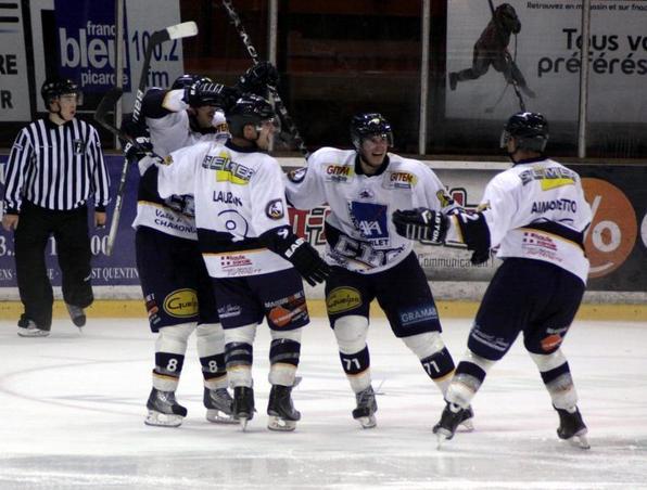 Photo hockey Ligue Magnus - Ligue Magnus, 17ème journée : Amiens  vs Chamonix  - Fin de disette au Coliséum !