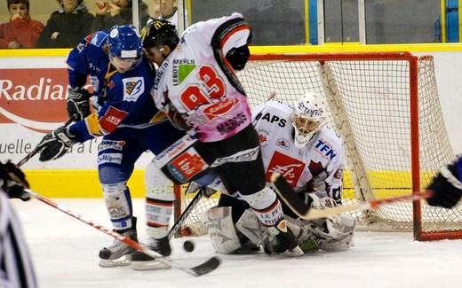 Photo hockey Ligue Magnus - Ligue Magnus: 17ème journée : Dijon  vs Amiens  - Au bout de l