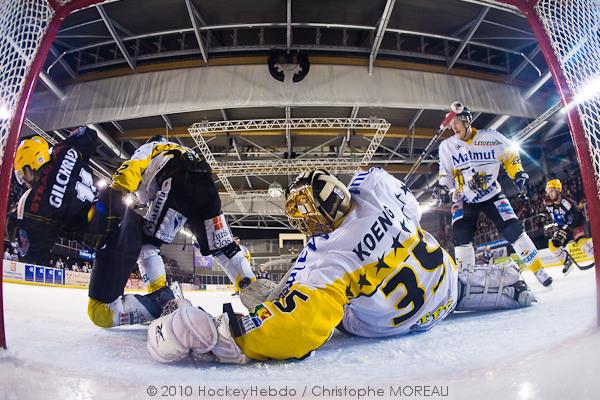 Photo hockey Ligue Magnus - Ligue Magnus: 17ème journée : Strasbourg  vs Rouen - Encore raté