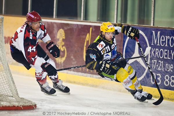 Photo hockey Ligue Magnus - Ligue Magnus, 17ème journée : Strasbourg  vs Neuilly/Marne - La passe de trois pour Strasbourg
