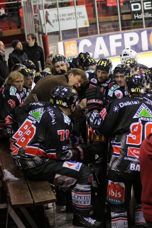 Photo hockey Ligue Magnus - Ligue Magnus, 18ème journée : Amiens  vs Gap  - Les Gothiques capitalisent