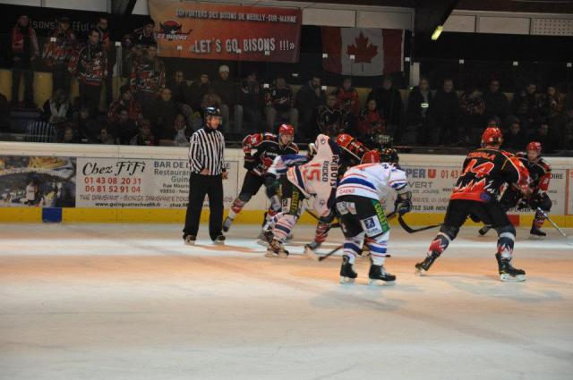Photo hockey Ligue Magnus - Ligue Magnus, 18ème journée : Neuilly/Marne vs Caen  - Fin de disette pour les Bisons
