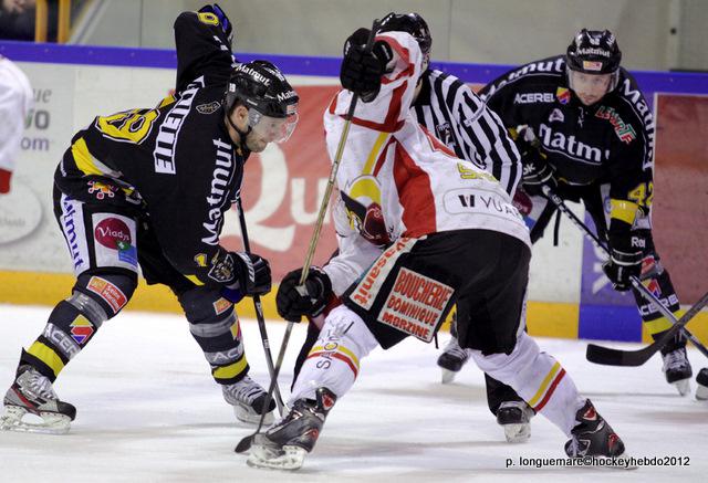 Photo hockey Ligue Magnus - Ligue Magnus, 18ème journée : Rouen vs Morzine-Avoriaz - Service minimum pour les Dragons Photo hockey Ligue Magnus - Ligue Magnus, 18ème journée : Rouen vs Morzine-Avoriaz - Service minimum pour les Dragons