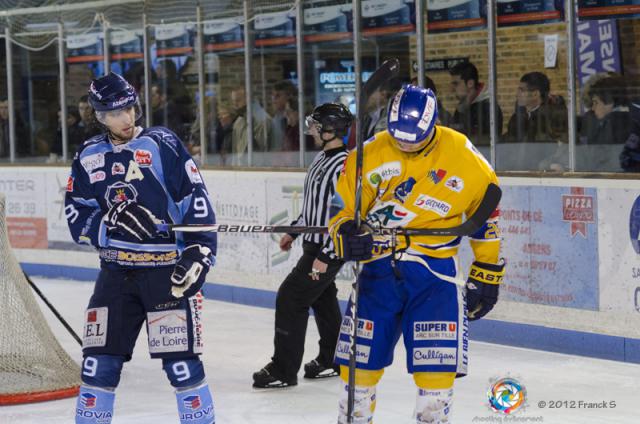 Photo hockey Ligue Magnus - Ligue Magnus, 19ème journée : Angers  vs Dijon  - Un duel qui tient ses promesses