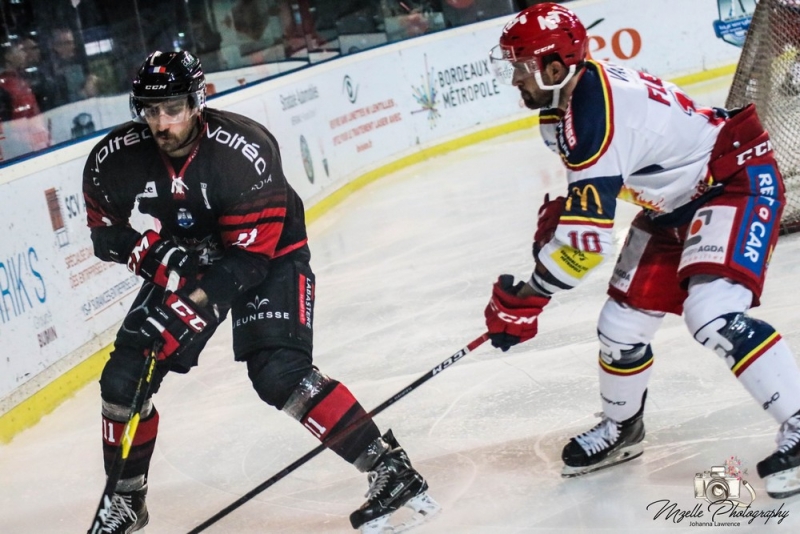 Photo hockey Ligue Magnus - Ligue Magnus :19ème journée : Bordeaux vs Grenoble  - Les loups  frappent six fois