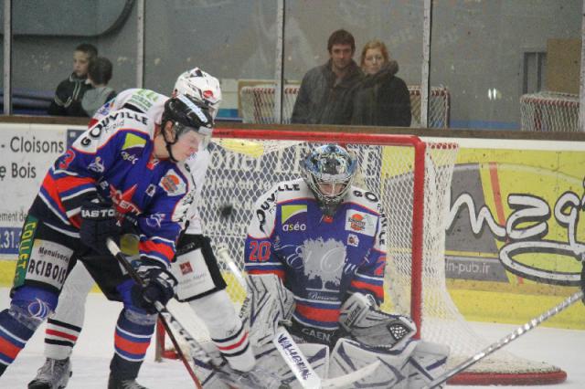 Photo hockey Ligue Magnus - Ligue Magnus, 19ème journée : Caen  vs Briançon  - Briançon fait le boulot