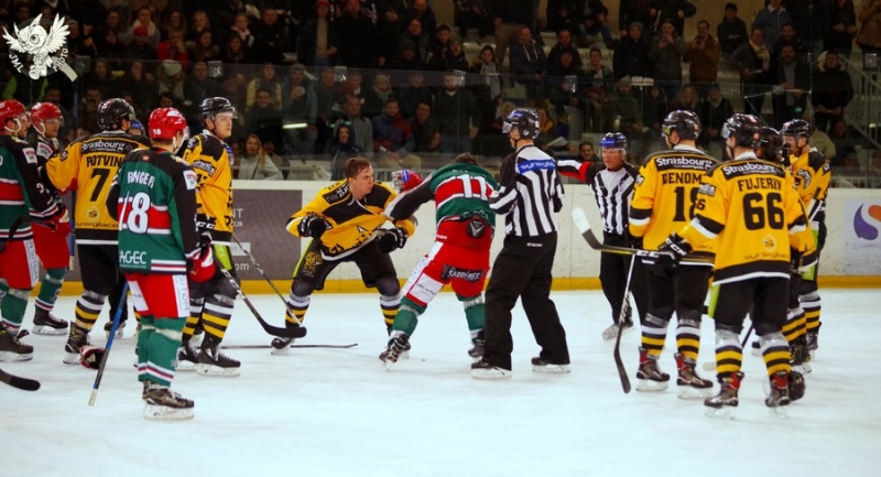 Photo hockey Ligue Magnus - Ligue Magnus :19ème journée : Anglet vs Strasbourg  - Strasbourg s\