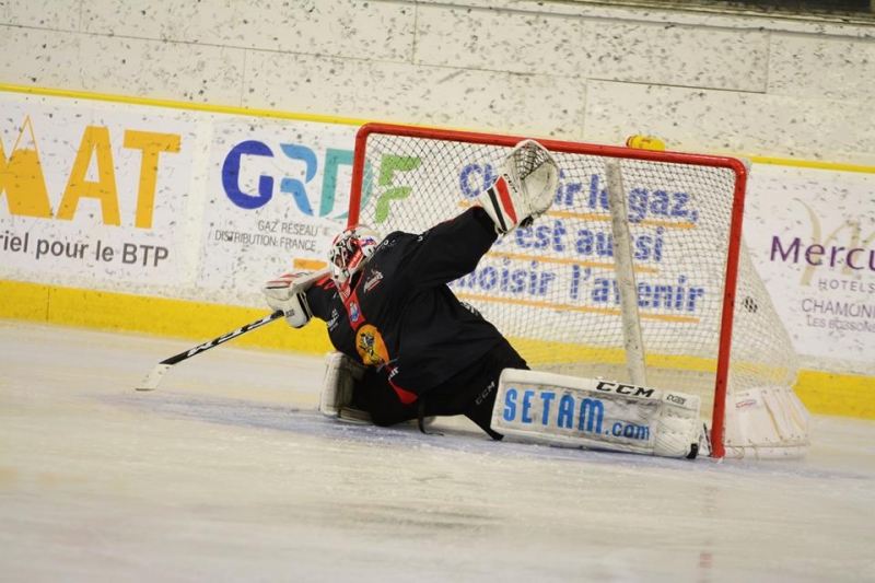Photo hockey Ligue Magnus - Ligue Magnus :19ème journée : Chamonix  vs Rouen - Rouen bien plus fort