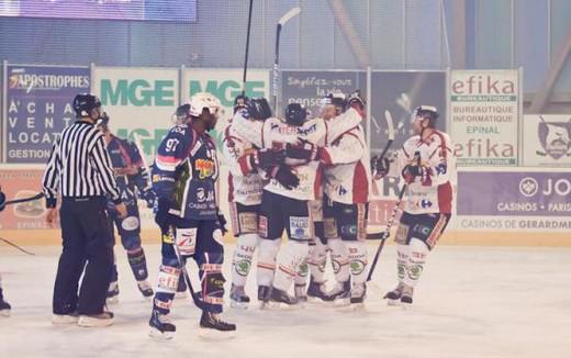 Photo hockey Ligue Magnus - Ligue Magnus, 1ère journée : Epinal  vs Morzine-Avoriaz - Des Pingouins pas manchots !