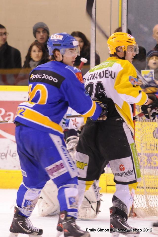 Photo hockey Ligue Magnus - Ligue Magnus, 20ème journée : Dijon  vs Strasbourg  - Show chaud 