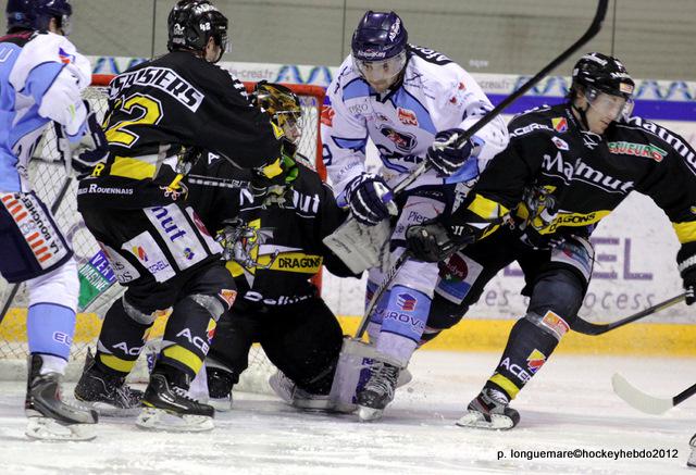 Photo hockey Ligue Magnus - Ligue Magnus, 20ème journée : Rouen vs Angers - Rouen en leader Photo hockey Ligue Magnus - Ligue Magnus, 20ème journée : Rouen vs Angers - Rouen en leader