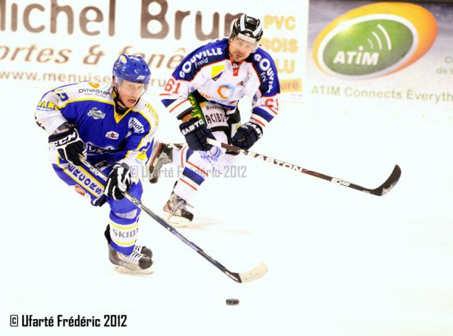 Photo hockey Ligue Magnus - Ligue Magnus, 20ème journée : Villard-de-Lans vs Caen  - Dix secondes de trop
