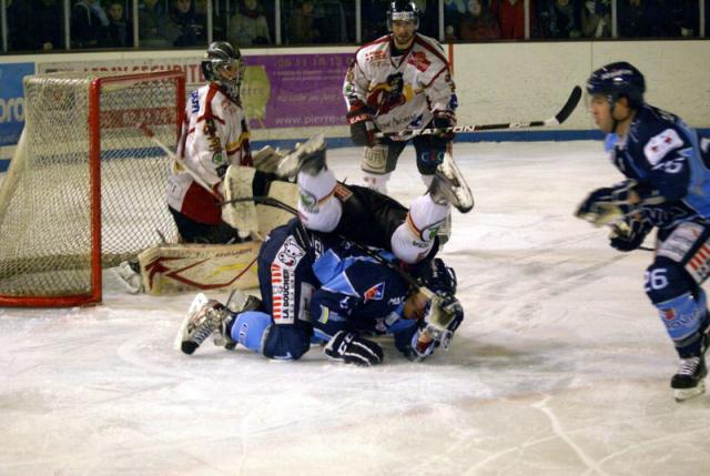 Photo hockey Ligue Magnus - Ligue Magnus, 23ème journée : Angers  vs Morzine-Avoriaz - Les Ducs ratent le coche