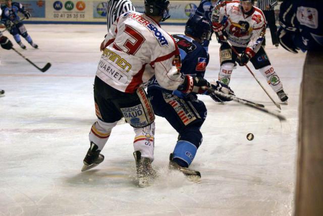 Photo hockey Ligue Magnus - Ligue Magnus, 23ème journée : Angers  vs Morzine-Avoriaz - Les Ducs ratent le coche