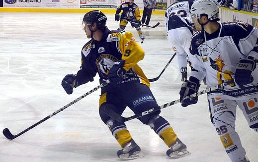 Photo hockey Ligue Magnus - Ligue Magnus, 23ème journée : Chamonix  vs Grenoble  - Les Brûleurs au physique