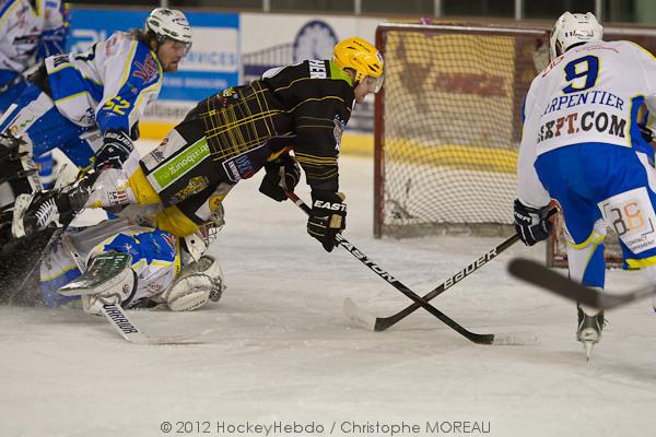 Photo hockey Ligue Magnus - Ligue Magnus, 23ème journée : Strasbourg  vs Gap  - Dominer n\