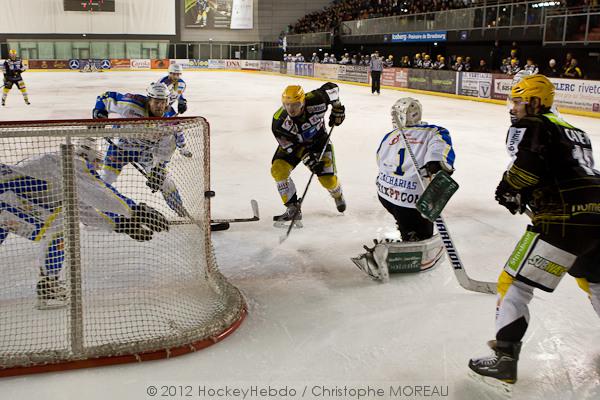 Photo hockey Ligue Magnus - Ligue Magnus, 23ème journée : Strasbourg  vs Gap  - Dominer n\