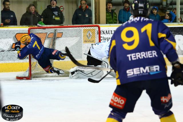 Photo hockey Ligue Magnus - Ligue Magnus :24ème journée : Chamonix  vs Gap  - Chamonix n’y arrive plus